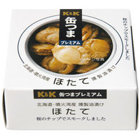 国分グループ本社 KK 缶つま 北海道噴火湾産 ほたて燻製油漬け 1個
