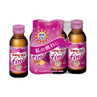大正製薬　リポビタンファイン　ピーチ＆グレープフルーツ風味　1パック（3本入） 糖類ゼロ　栄養ドリンク