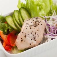 内野家 国産鶏 サラダチキン（ブラックペッパー＆ガーリック） 100g 1セット（10個）