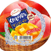 くだもの屋さんマンゴーゼリー白桃果肉入り 6個 たらみ ゼリー