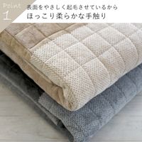 スミノエ メゾンドレーヴ グラデーションラグ ウォッシャブルラグ ワントーン 1850×2400mm グレー 1枚（直送品）