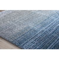 スミノエ HOMRUG 抗菌・抗ウィルス・防炎ラグ リュイール 1900×1900mm ブルー 1枚（直送品）