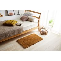 スミノエ HOMRUG 消臭・防炎マット キャメルフレーテ 500×800mm ベージュ 1枚（直送品）