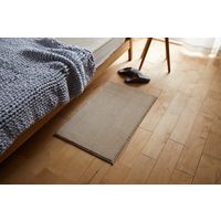 スミノエ HOMRUG 消臭・防炎・防音マット シープフレーテ 500×800mm ベージュ 1枚（直送品）