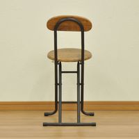 エイ・アイ・エス 木製折畳チェア 背あり ブラウン AAWO-100 BR 1脚（直送品）