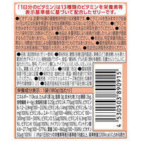 パーフェクトビタミン 1日分のビタミン ピーチ味 食物繊維入り 1セット（1個（180g）×24） ハウス　ゼリー飲料