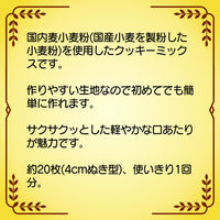 日清製粉ウェルナ 日清 おうちスイーツ さくっとクッキーミックス （200g） 1個 製菓材 手作りお菓子
