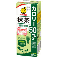 マルサンアイ 抹茶カロリー50%オフ 200ml 1箱（24本入）
