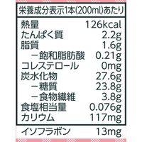 キッコーマン 豆乳飲料 白桃 200ml 1箱（18本入）