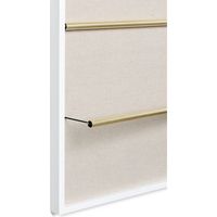 アントレックス Umbra タッカー ウォールフォトディスプレイ 幅520×奥行10×高さ670mm ブラック 1個（直送品）