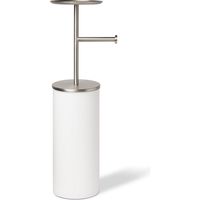 umbra ポータルー トイレットペーパースタンド ホワイト/ニッケル 21012487670 1個