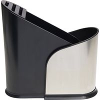 umbra（アンブラ） ファーロ ユーテンシルホルダー ブラック/ニッケル 21009551047 1個（直送品）