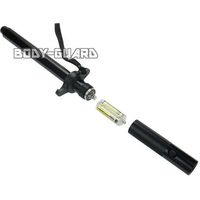 エスエスボディーガード 警棒 ユイル アルミ三段式 26インチ フラッシュライト搭載 ダブルガード ブラック ロックピン式 KF-1 1本（直送品）