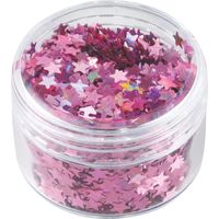 アーテック ホログラムグリッター星 3mm ピンク 93128 1セット(7個)