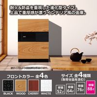 【設置込】 ディプロマットジャパン プレミアムセーフ　ネクストシリーズ ネクスト デジタルテンキー式耐火金庫 88L ブラック 1台（直送品）