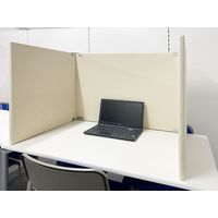 【軒先渡し】バリュテック・インターナショナル フェルトーン 制菌 吸音パネル 丸形脚付 幅700×高さ600mm ライトグリーン 1枚（直送品）