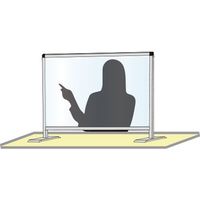 常磐精工 パーテーションスタンド450X1100ロウ (塩ビ仕様) HBPL450X1100E 1台（直送品）