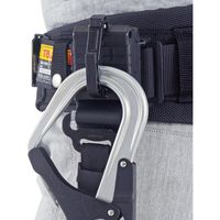 胴ベルト用ランヤード蛇腹縦型L8 B1JR150-TL8BK 1個 TJMデザイン（直送品）