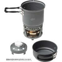 飯塚カンパニー Esbit（エスビット） アルミシリーズ 985ml クックセット・アルコールバーナー付 ESCS9 ESCS985HA0（直送品）