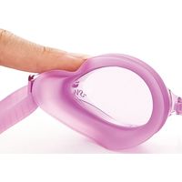 女性用フィットネスゴーグル ２３３　ピンククリア SW30PAF 1個 山本光学（直送品）
