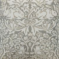 川島織物セルコン モリス デザイン スタジオ ブラザーラビット シートクッション 450×430mm グレー LN1733_98GR 1個（直送品）