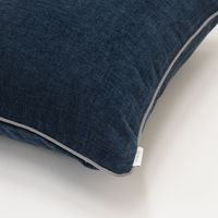 川島織物セルコン フィーロデコ ジャイアント クッションカバー 450×450mm ブルー LL1311_08B 1枚（直送品）