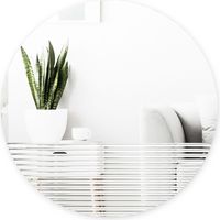 アントレックス Umbra リッジミラー 610×610mm クリア 1個（直送品）