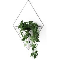 アントレックス Umbra トリッグ ウォールオーガナイザー L 幅220×奥行100×高さ390mm ホワイト/ニッケル 1個（直送品）