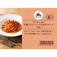 日仏貿易 【アルチェネロ】有機パスタソース・トマト＆ポルチーニ 200g【オーガニック】 C1-70 12個（直送品）