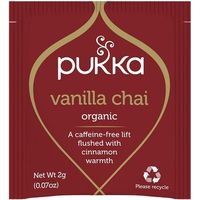 【ノンカフェイン】  【パッカハーブス】バニラチャイ 有機ハーブティー 40g×20袋【オーガニック】 U1-13 8個（直送品）