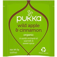 【ノンカフェイン】  【パッカハーブス】アップル＆シナモン有機ハーブティー 40g×20袋【オーガニック】 U1-27 8個（直送品）