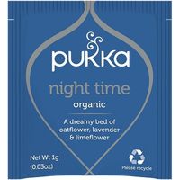 日仏貿易 【パッカハーブス】ナイトタイム 有機ハーブティー 20g×20袋(カフェインフリー)【オーガニック】 U1-17 8個（直送品）