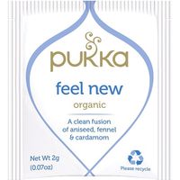 【ノンカフェイン】  【パッカハーブス】フィールニュー有機ハーブティー 40g×20袋【オーガニック】 U1-71B 8個（直送品）