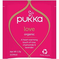 日仏貿易 【パッカハーブス】ラブ 有機ハーブティー 12g×10袋(カフェインフリー)【オーガニック】 U3-05 12個（直送品）