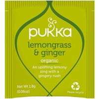 【ノンカフェイン】  【パッカハーブス】レモングラス＆ジンジャー 有機ハーブティー 18g×10袋【オーガニック】 U3-18 12個（直送品）