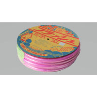 中部ビニール工業 フラッシュホース15×20(ピンク) 30m I15-30P 1本（直送品）