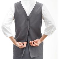 カーシーカシマ 2WAYシャツベスト 17号 グレー ESV814-5_17 1着