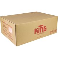 キングコーポレーション 洋2 100g Ｈｉソフトカラー　ピンク 枠付 100枚入×20箱 130141（直送品）