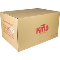 キングコーポレーション 洋0 100g Ｈｉソフトカラー　グレー 100枚入×20箱 162004（直送品）