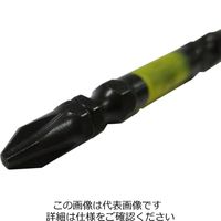 兼古製作所(ANEX) 黒龍靭ビット タフ 5本組 +2×65mm マグネット付き ABRM5ー2065 1セット(10本:5本×2パック)（直送品）