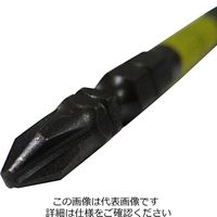 兼古製作所(ANEX) 黒龍靭ビット タフ 2本組 +2×85mm マグネット付き ABRMー2085 1セット(6本:2本×3パック)（直送品）