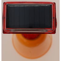 トラスコ中山 TRUSCO 安全コーン用ソーラー工事灯 SCLC-R 1個 207-2559