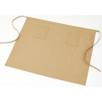 トラスコ中山 TRUSCO キャンバスエプロン幅広腰前掛けタイプ ベージュ HMEP-BE 1枚 207-2811（直送品）
