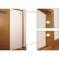 トラスコ中山 TRUSCO スクエア戸当たり 20X25 アイボリー DS2025-I 1個 206-5544（直送品）