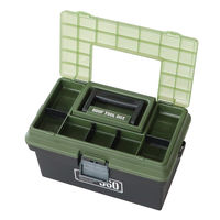 JEJアステージ ルーフツールボックス360X ブラックグリーン 1個