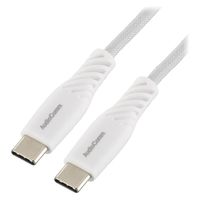 オーム電機 さらさらUSBケーブル PD対応 Type-CtoC 2m 01-7256 1個（直送品）