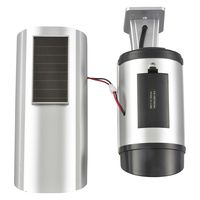 オーム電機 monban ダミーカメラ ソーラー式 屋外型 常時点滅タイプ 07-8698 1台