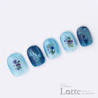 TSUMEKIRA(ツメキラ) ネイルシール Latte DAISY プロデュース DAISY'S GARDEN cool colors L（直送品）