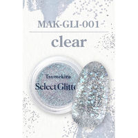 TSUMEKIRA(ツメキラ) ネイルシール TSUMEKIRA×maki セレクトフラッシュグリッター clear MAK-GLI-001（直送品）