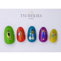 TSUMEKIRA(ツメキラ) ネイルシール flicka nail arts プロデュース1 4seasons GIRLS Summer（直送品）